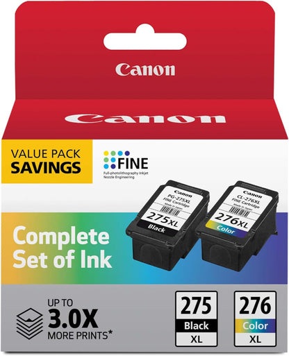 Canon PG-275XL/CL-276XL Ink Cartridge Value Pack