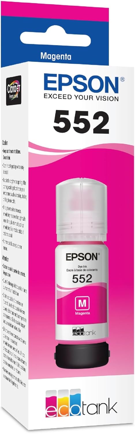 Epson T552320-S EcoTank Magenta Ink Bottle ET-8500