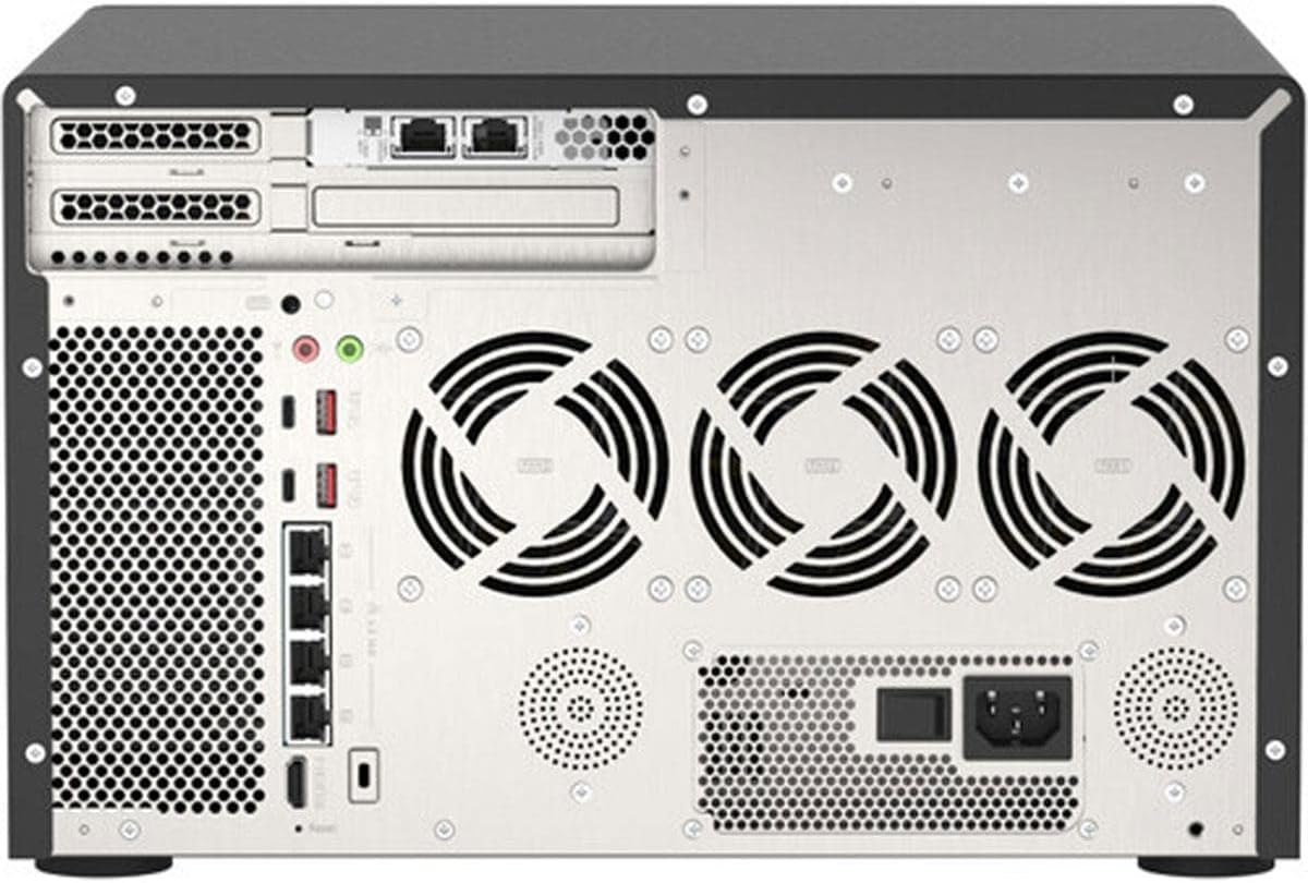 QNAP TVS-h1288X-W1250 Media NAS 10GbE