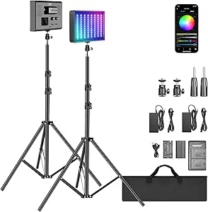 Neewer 10099578 P280 RGB LED Video Light Battery Kit — main product image