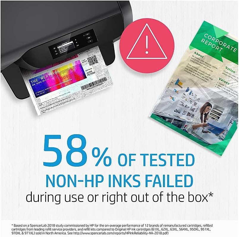 HP CZ073FN 61 Black Ink Cartridge Twin Pack