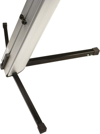 Ultimate Support AX48PROSILVER APEX Silver Keyboard Stand
