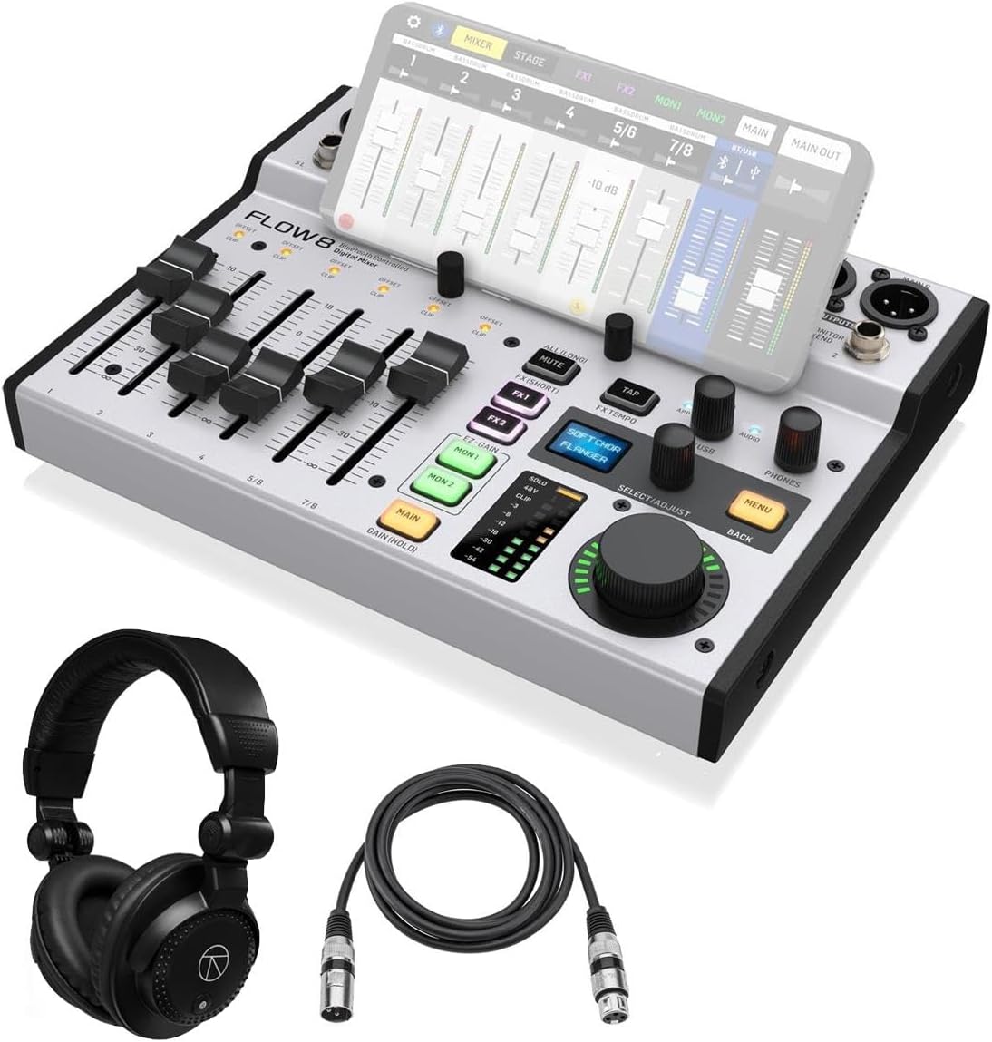 Behringer FLOW 8 8-Input Digital USB Audio Mixer