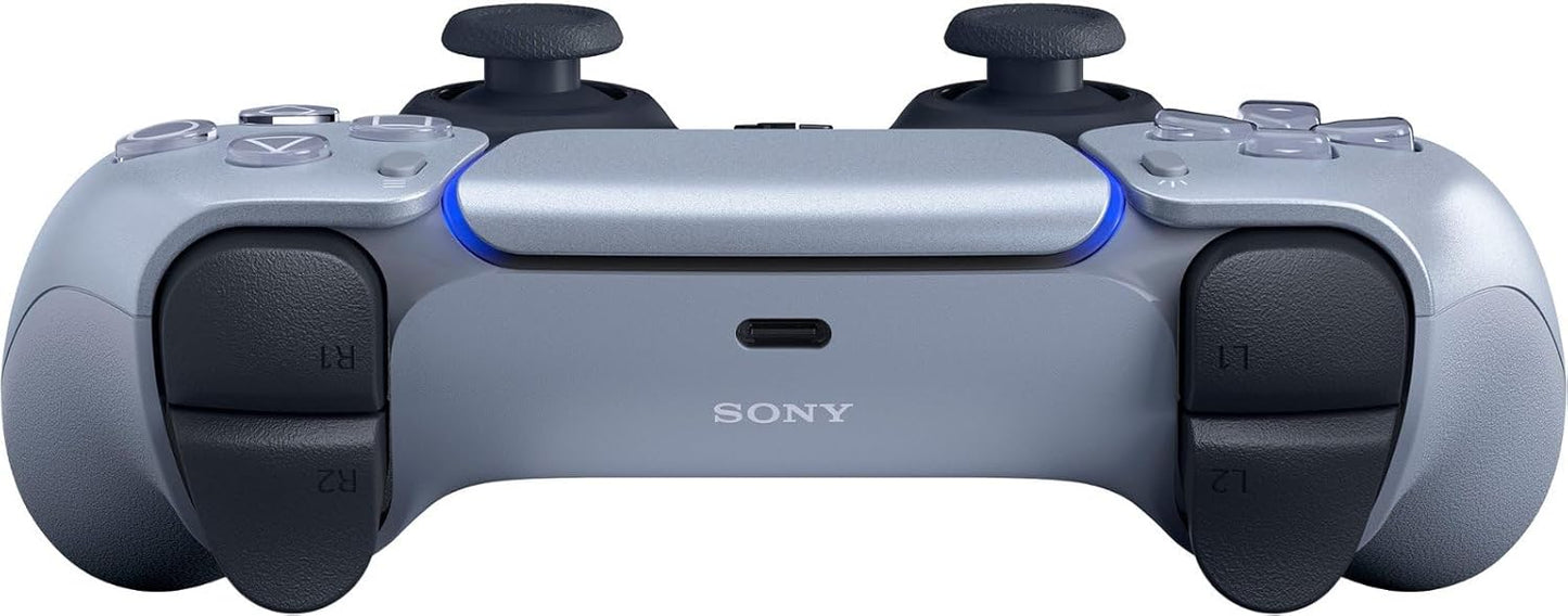 Sony DualSense Wireless Controller Silver (Renewed)