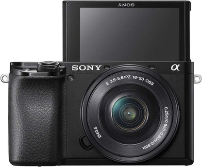 Sony ILCE6100L/B Alpha a6100 Mirrorless Camera 16-50mm Lens