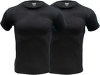 Spyder Mens Performance Moisture Wicking Crew Neck Undershirts