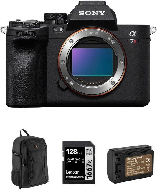 Sony Alpha a7R V 61MP Full Frame Mirrorless Camera Bundle