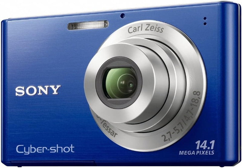Sony W330 Blue 14.1MP Digital Camera with 4x Zoom — main product image