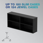 Glorious AMS-CD-BOX-180-BLK CD Box 180 Black