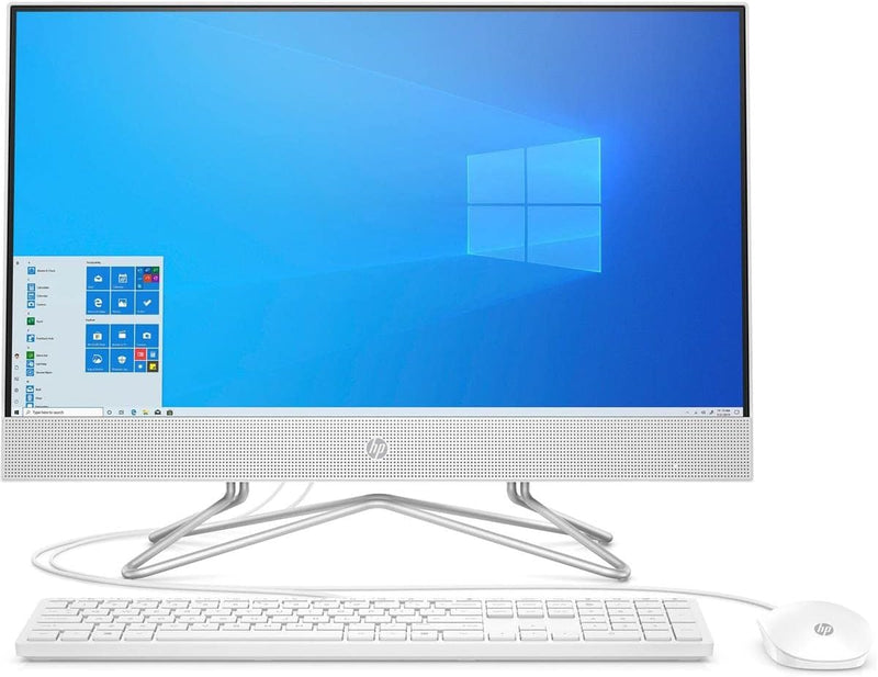HP 24-df0030 Athlon Silver All-in-One Touch Desktop — main product image
