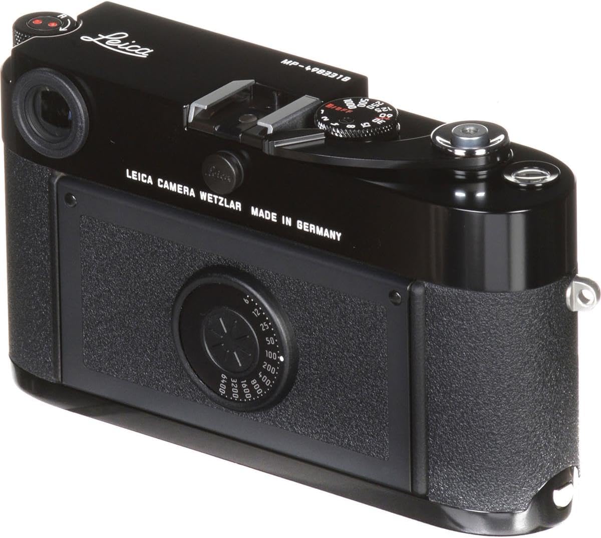 Leica B000U9S5QC MP 35mm Rangefinder Camera 0.72x Black