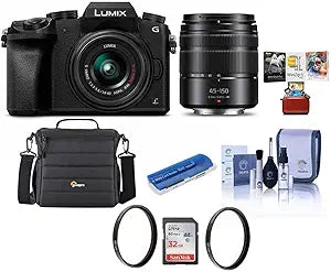 Panasonic DMC-G7 Lumix Mirrorless Camera 14-42mm Lens Bundle