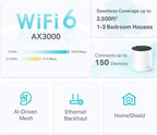 TP-Link Deco X55(1-pack) AX3000 WiFi 6 Mesh System