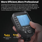 Godox XproII-S TTL Wireless Flash Trigger for Sony