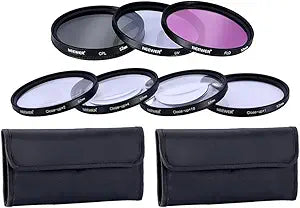 Neewer Neewer 52mm UV CPL FLD Close-Up Filter Kit