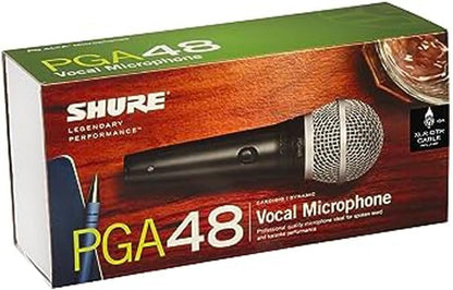 Shure PGA48-LC Dynamic Vocal Microphone - Cardioid XLR