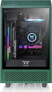 Thermaltake CA-1R3-00SCWN-00 The Tower 100 Racing Green Mini-ITX Case — main product image