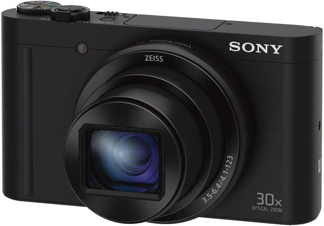 Sony DSCWX500/B 30x Zoom Compact Digital Camera Black