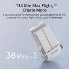 DJI Mini 3 Fly More Combo RC Drone 4K