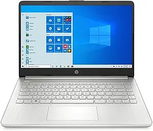HP 14-fq0027ca 14" Laptop AMD Athlon 128GB SSD (Renewed)