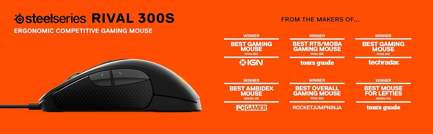 SteelSeries 62433 Rival 310 Optical Gaming Mouse RGB