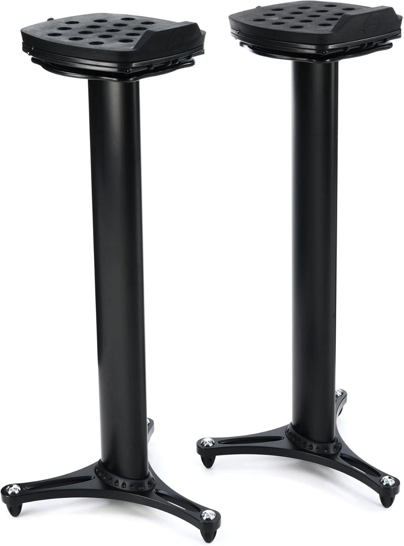 Ultimate Support MS100B Studio Monitor Stands - Black — main product image