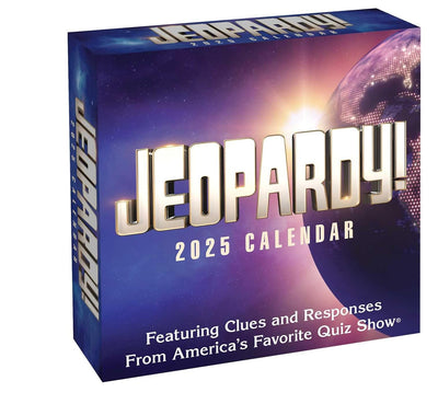 Sony Jeopardy! 2025 Day-to-Day Calendar