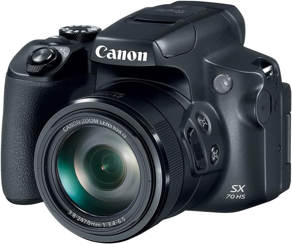 Canon SX70 HS Digital Camera Bundle (Renewed)