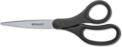 Westcott 15585 Kleenearth 8-Inch Straight Scissors 3-Pack