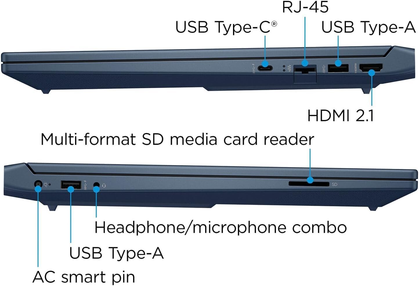HP Victus Gaming Laptop 15.6" i5 RTX 3050 512GB SSD