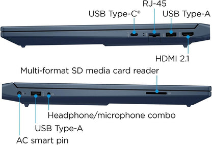 HP Victus Gaming Laptop 15.6" i5 RTX 3050 512GB SSD