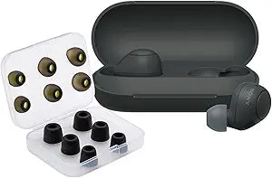 Sony KN-FOAMTIPS_K20 WF-C700N Noise Canceling Earbuds Bundle