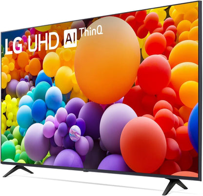 LG E6LG50UT7570PUB - 50-Inch 4K LED Smart TV Bundle