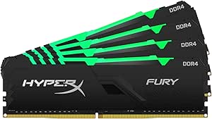 HyperX HX436C17FB3AK4/32 Fury 32GB DDR4 3600MHz RGB Memory Kit