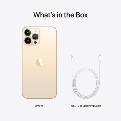 Apple iPhone 13 Pro Max 1TB Gold AT&T (Renewed)