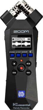 Zoom ZH1E Handy Recorder Bundle Lavalier Mic