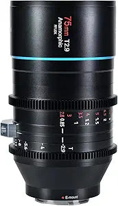 Sirui Venus E75 75mm T2.9 1.6X Anamorphic Lens - E Mount