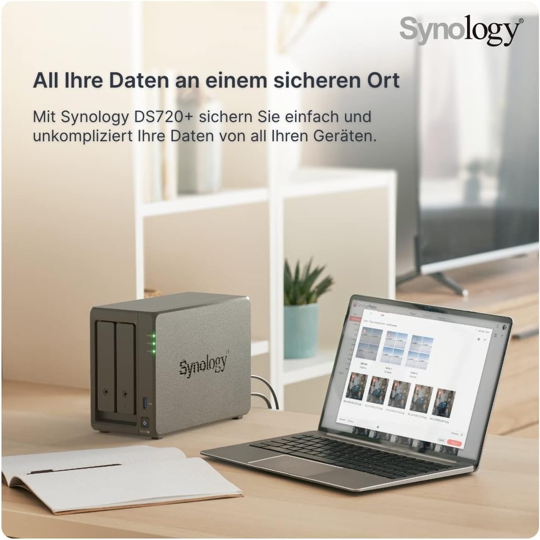 Synology DS720+ 2-Bay NAS DiskStation (Diskless)
