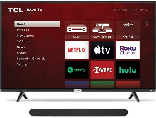 TCL 6 Series 55-Inch TV with Alto 6 Sound Bar