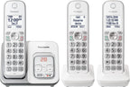 Panasonic KX-TGD633W Expandable Cordless Phone 3-Handset