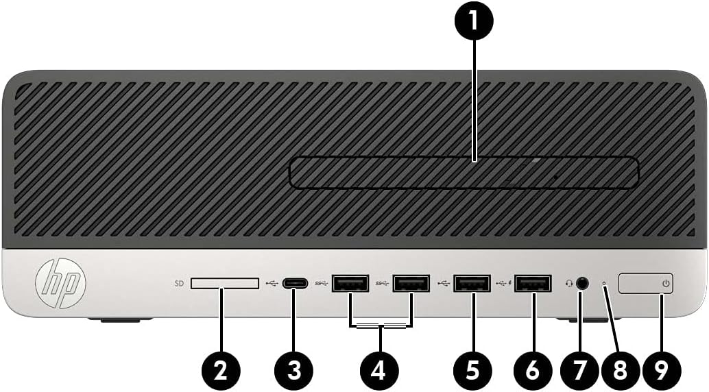 HP ProDesk 600G5 SFF i5 Desktop PC, Renewed