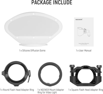 Neewer 10104925 CRS7 Softbox Diffusion Dome Kit