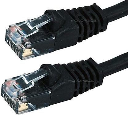 Monoprice 103419 Cat6 Ethernet Cable 2ft Black