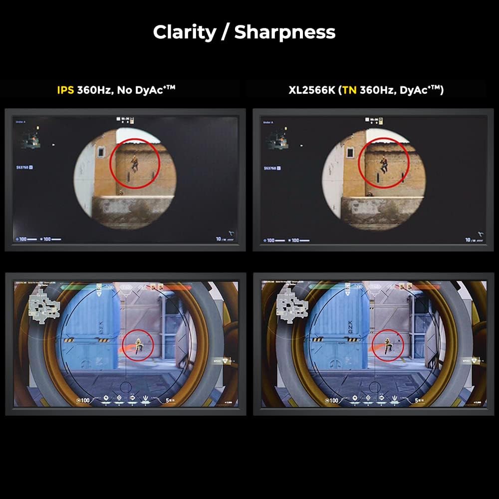 BenQ XL2566K Zowie 360Hz DyAc⁺ Gaming Monitor