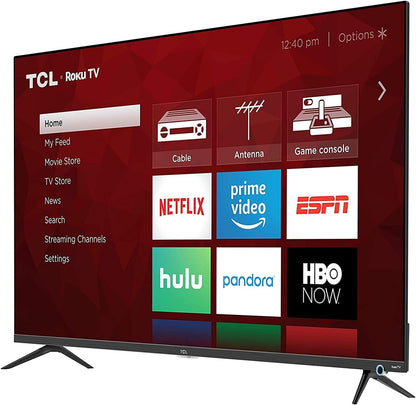 TCL 65S525 65-Inch 4K UHD Roku Smart TV - Dolby Vision HDR