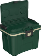 Pelican 8QT Personal Lunch Box Cooler Hunter Green Tan