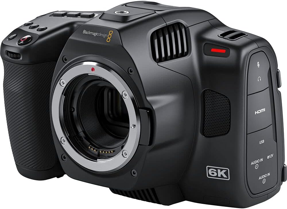 Blackmagic Design CINECAMPOCHDEF06P Pocket Cinema Camera 6K Pro Kit