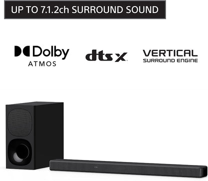 Sony 85 Inch KD85X85K-2022 4K TV with HT-G700 Soundbar