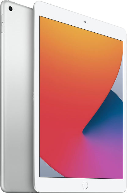 Apple MYLA2LL/A 2020 iPad 8th Gen 10.2-inch, 32GB, Wi-Fi - Silver