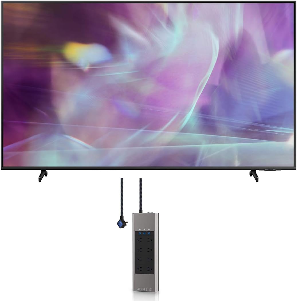 Samsung QN60Q60AA 60" QLED 4K Smart TV Power Bundle Used
